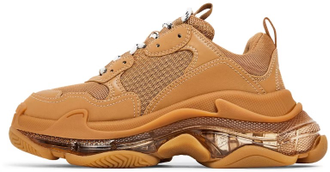 Balenciaga Triple S Clear Sole Light Camel