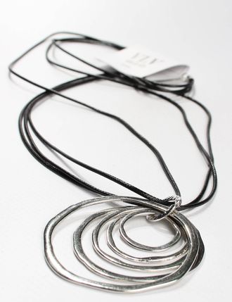 Подвеска "Кольца" серебро