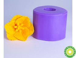 Тюльпан раскрытый 3D, форма для мыла силиконовая