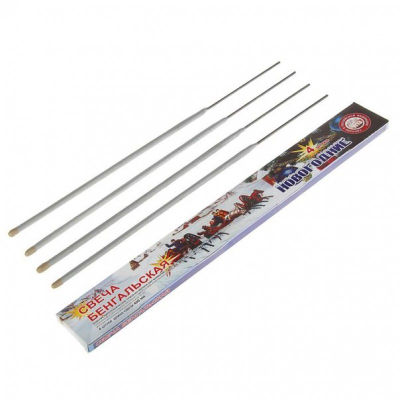 Бенгальские огни "Новогодние" 400 мм (4 шт.)