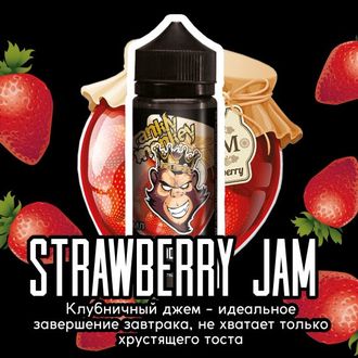 Frankly Monkey BLACK Strawberry Jam 120мл