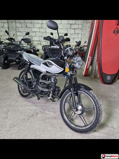 Мопед VMC  RIVA II RX 125(49) черно-белый
