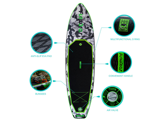 Сапборд FunWater Honor Green (330 см), 100% оригинал