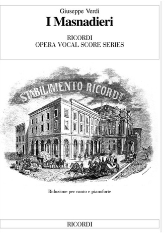 Verdi, Giuseppe I masnadieri Klavierauszug (it)