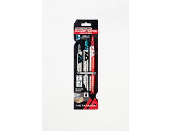 Набор пилок для лобзика METALLICA Ultra №7 Progressor: T123X/T345XF/T234X, универсал, 3шт