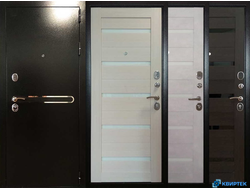 Дверь входная металлическая Стиль 3K царга купить в Челябинске | КВИРТЕК