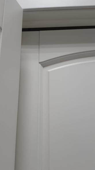 Межкомнатная дверь "Фоборг" эмаль белая (глухая)