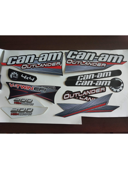 Наклейки G1 BRP can-am 650 800 outlander 2008 заводские Екатеринбург