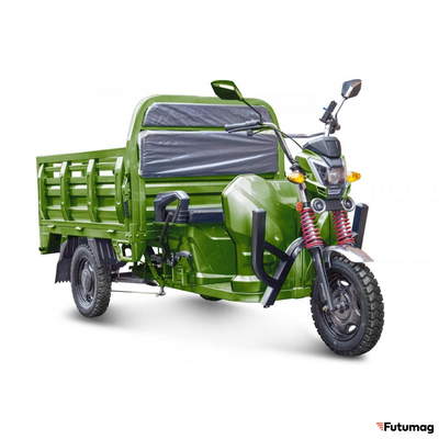 Грузовой электротрицикл Rutrike Антей-У 1500 60V1200W зеленый
