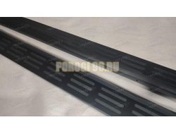 Пороги OEM Style черные для Changan CS95 Plus 2024-