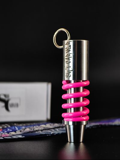 МУНДШТУК SPRING 2.0 PINK С ЛЕНТОЙ