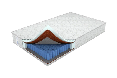 Ортопедический матрас со средним ортопедическим эффектом, наполнитель Relax Foam с массажным эффектом -  Комфорт Идеал