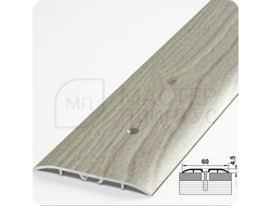 Порог одноуровневый Лука ПС 07-1.2700.R195 Сосна серебристая