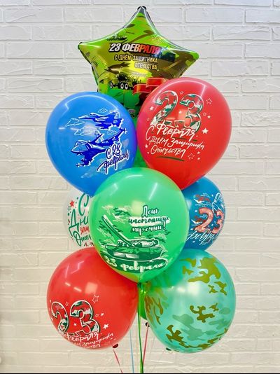 Композиция 23 февраля №21