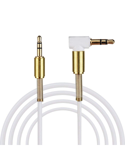 Аудиокабель AUX FUMIKO AC01 Jack 3.5 мм белый 1 м