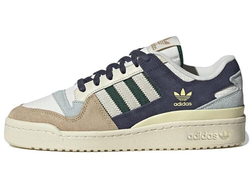 Adidas Forum 84 Low Beige Navy Green