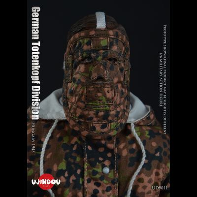 Немецкий разведчик в Венгрии, 1945 г - КОЛЛЕКЦИОННАЯ ФИГУРКА 1/6 WW2 German Totenkopf Division Hungary 1945 (UD9011) - UJINDOU