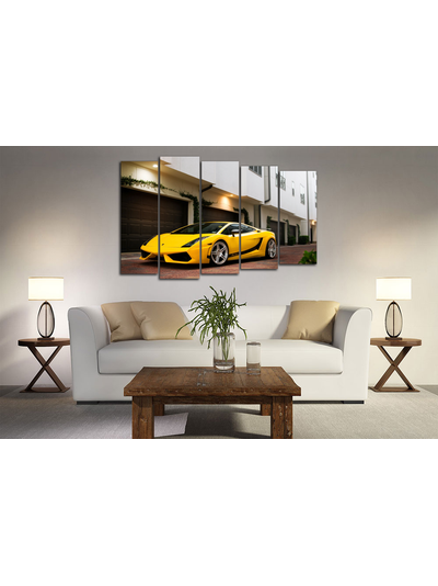 Модульная картина &quot;Ламборджини галардо&quot;