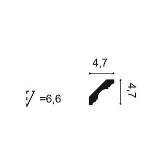 Карниз C215 - 4,7*4,7*200см