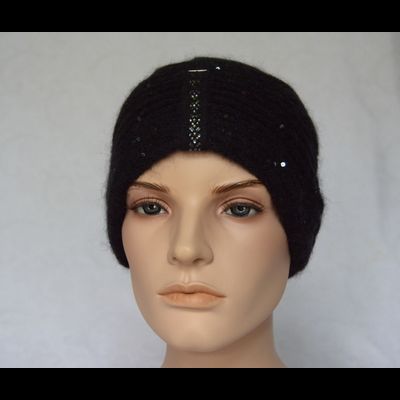 Женская шапка чалма Vizio Италия 6942 N черная