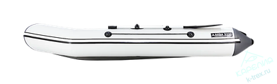 Лодка ПВХ Мастер Лодок Аква 3200Слань-книжка Киль
