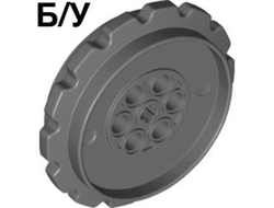 ! Б/У - Technic Tread Sprocket Wheel Extra Large, Dark Bluish Gray (42529 6254781) - Б/У