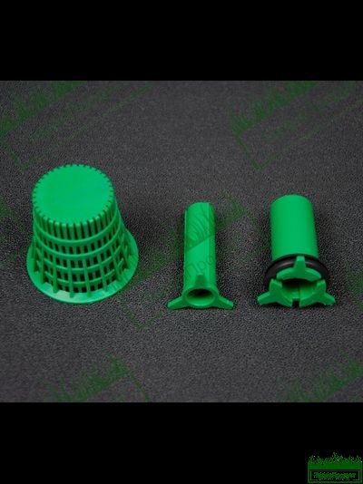 Клапан слив для гидропоники, комплект 5 шт. (сливной регулируемый штуцер для гидропонного поддона)