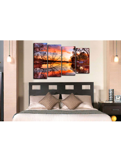 Модульная картина "Идеальный вечер"