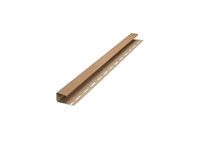 J – профиль для сайдинга корица | NORDSITE