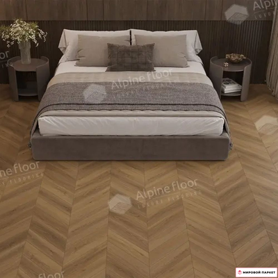 Ламинат Alpine Floor Chevron Art Дуб Тибет LF109-07 в интернет-магазине mirovoy-parquet.ru