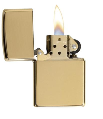 Зажигалка "ZIPPO" High Polish Brass 254B