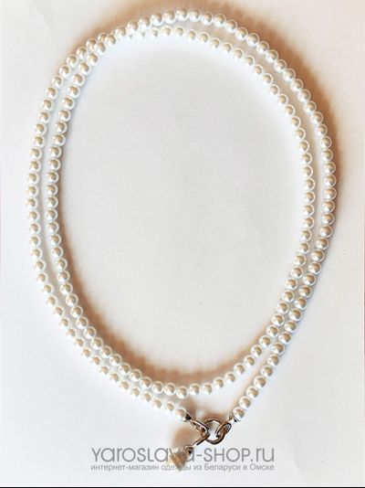 Б-169. Бусы из жемчуга с кулоном