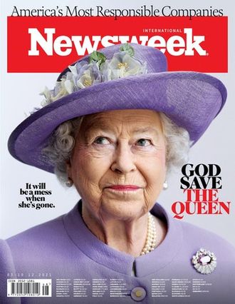 Newsweek Magazine 10 December 2021 God Save The Queen Issue Иностранные журналы, Intpressshop