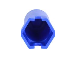 Заглушка (пробка) сантехническая STOUT 1/2", синяя арт. SFA-0035-100012