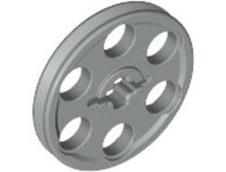 Technic Wedge Belt Wheel Pulley, Light Gray (4185 / 4100502 / 418502)