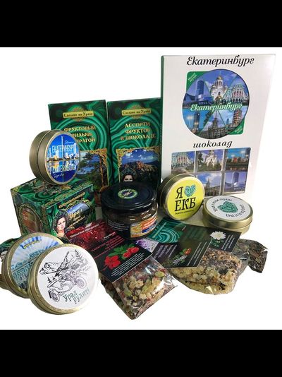 Монпансье с уральской символикой