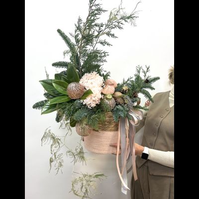 Новогодняя композиция № 1187