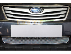 Защита радиатора Subaru Outback IV 2009-2012 chrome PREMIUM