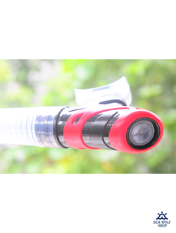 Трубка для дайвинга TOPIS S207 сухая с клапанами