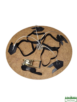 Комплект анкер грунтовый  подземный, для скрытого крепления деревьев за ком с диаметром штамба до 20