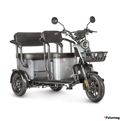 Электротрицикл Wanshida UM+ 60V 1000Вт серый