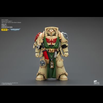 Рыцарь Крыла Смерти Темных Ангелов (Warhammer 40k) - КОЛЛЕКЦИОННАЯ ФИГУРКА 1/18 Dark Angels: Deathwing Knight 3 (JT02502) - JOYTOY