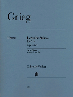 Grieg: Lyric Pieces Volume V, op. 54
