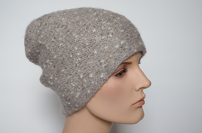 Шапка вязаная с бабочками Италия Визио 6958