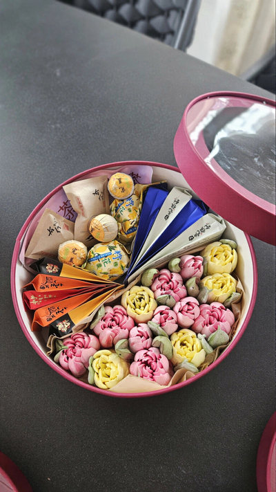 Набор с тюльпанами 25 см