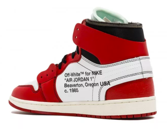 Air jordan off white red on sale