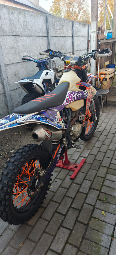 Наклейки на мотоцикл KTM 250 300 450 2020 екатеринбург мотонаклейкару мотопленка рф ктм ktm sx sfx