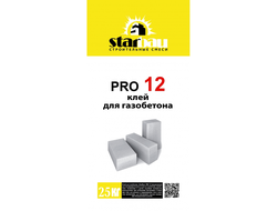 StarBau Клея для газобетона PRO 12 (25 кг)