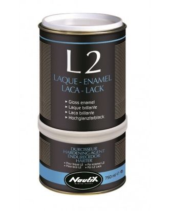 Эмаль «Nautix L2» двухкомпонентная полиуретановая для всех материалов ВЫШЕ ВАТЕРЛИНИИ (0.75 и 2 ЛИТРА)