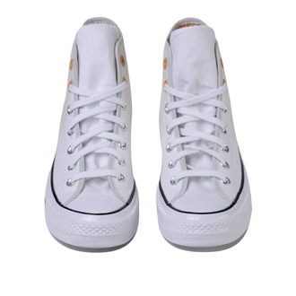 Кеды Converse Chuck 70 высокие бело-бежевого цвета